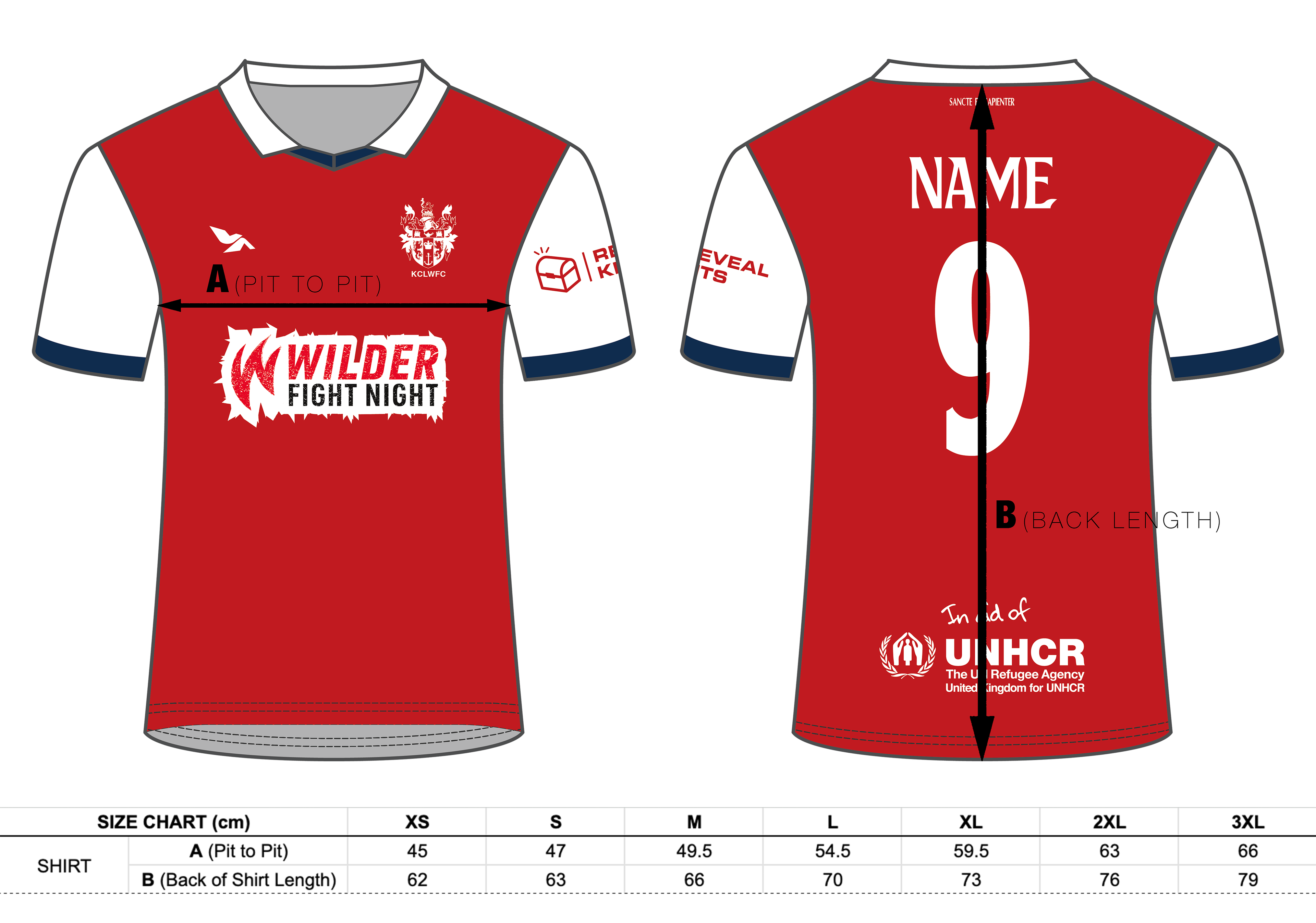 *LONGSLEEVE* KCLWFC GK SHIRT