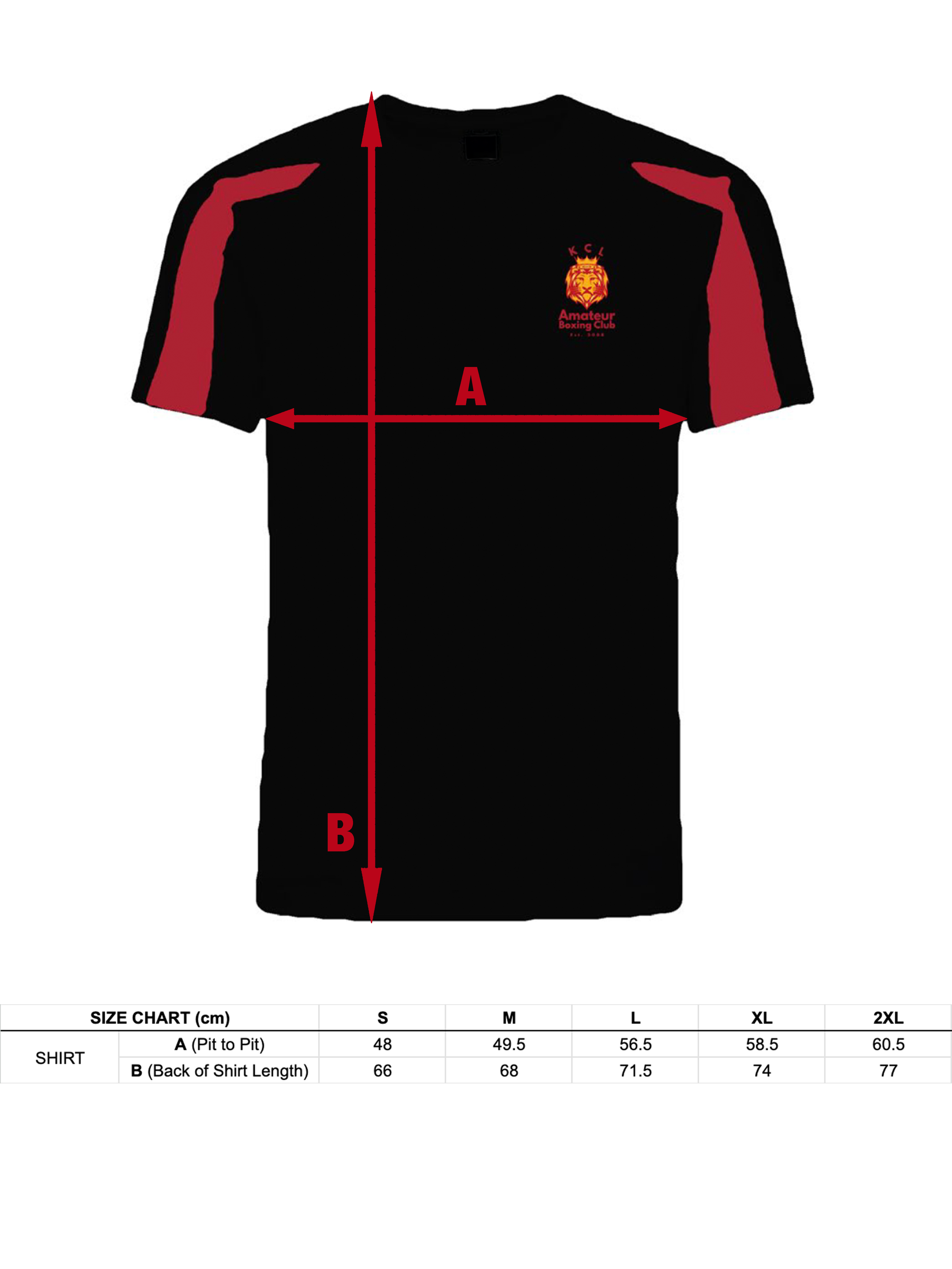KCL Amateur Boxing Club Training Shirt
