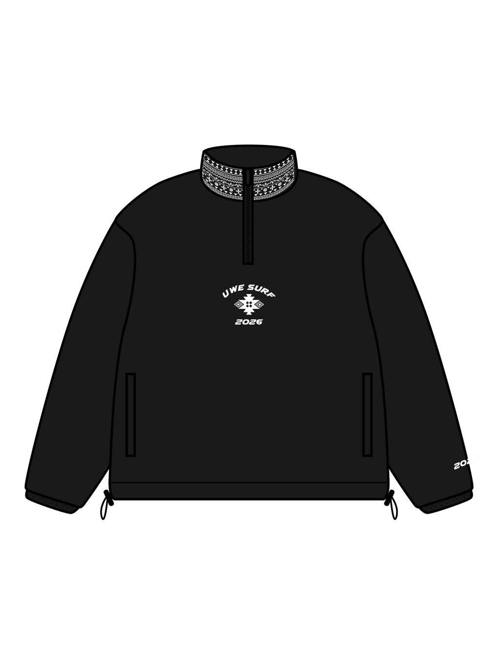 UWE Surf Fleece 1/4 Zip