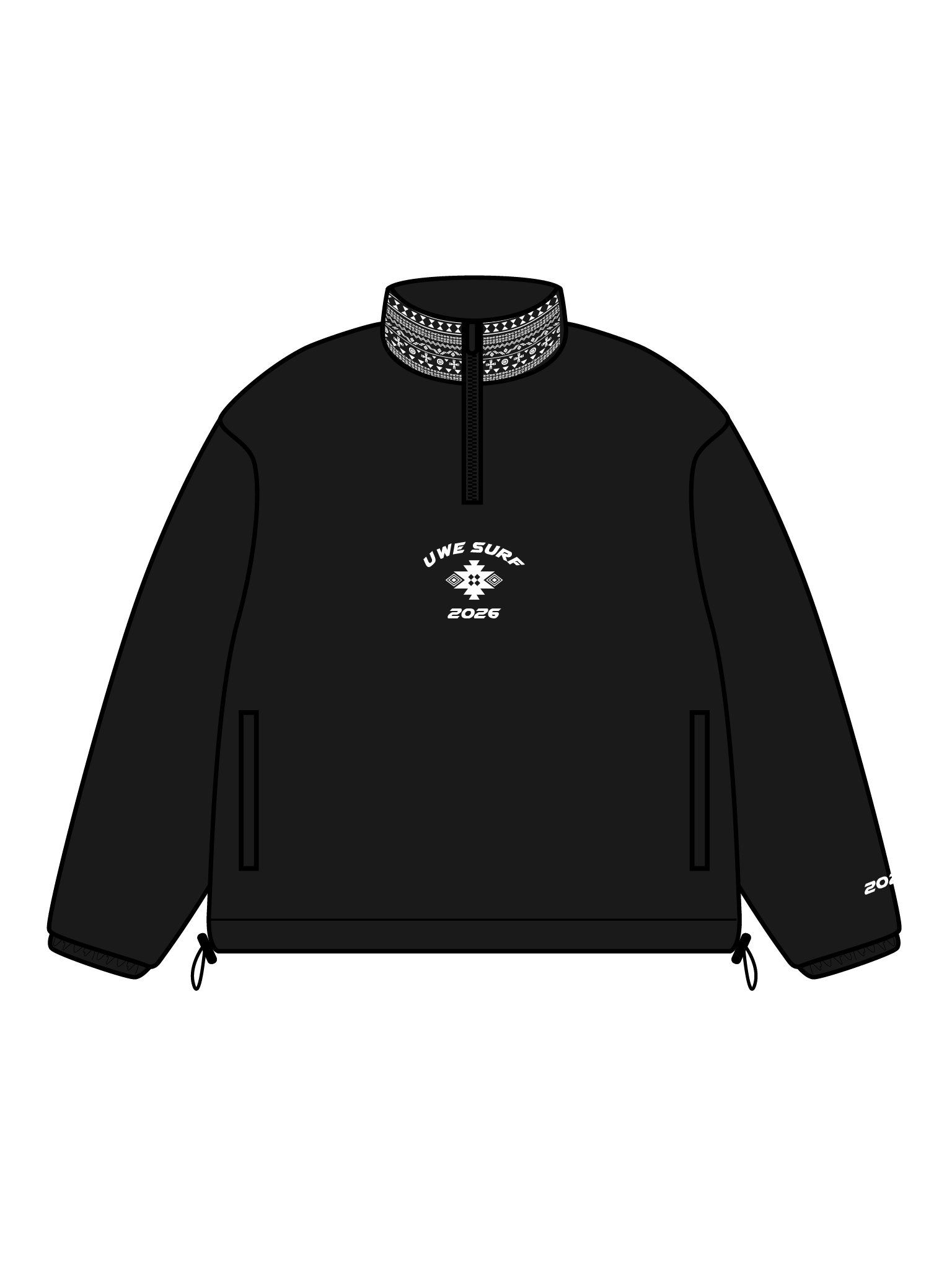 UWE Surf Fleece 1/4 Zip