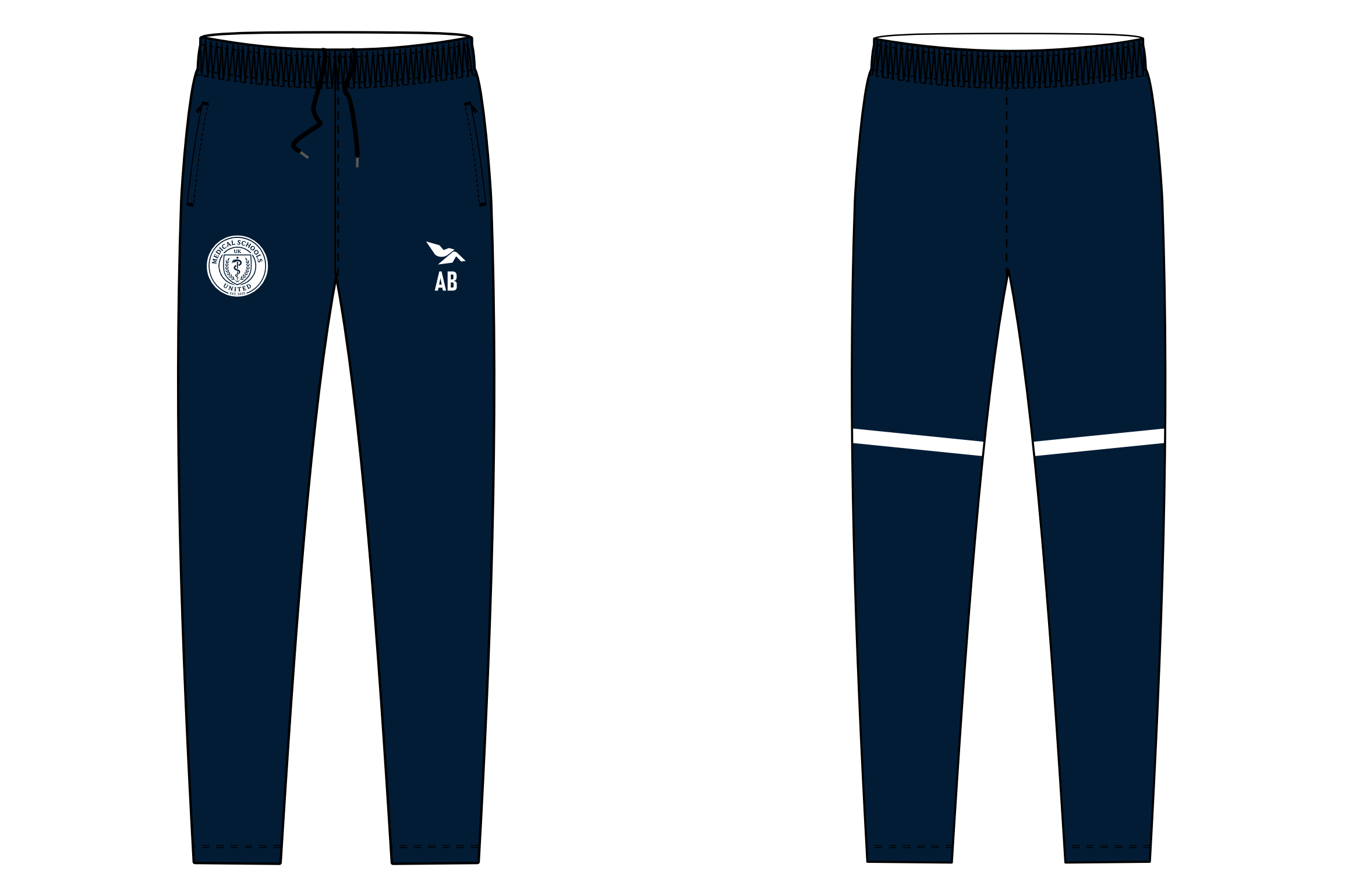 NATIONAL MEDICAL SCHOOLS SPORTS 1/4 ZIP TRACKSUIT BUNDLE