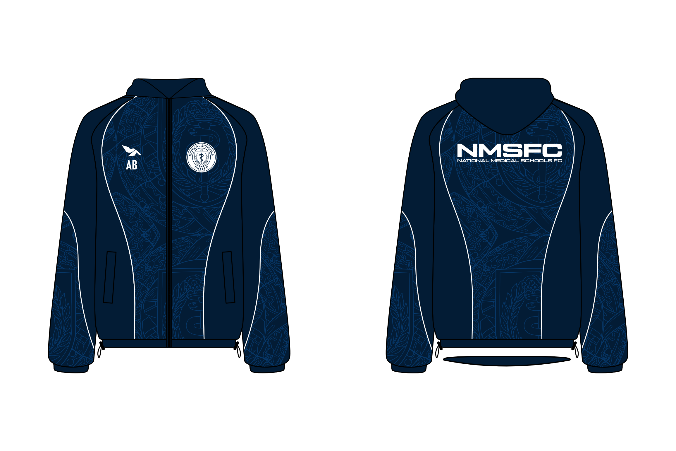 NATIONAL MEDICAL SCHOOLS WINDBREAKER TRACKSUIT BUNDLE