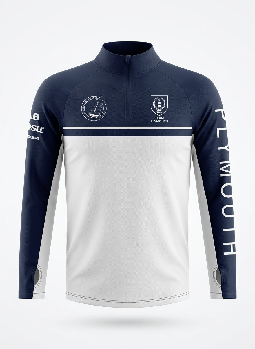 PLYMOUTH SAILING SPORTS 1/4 ZIP