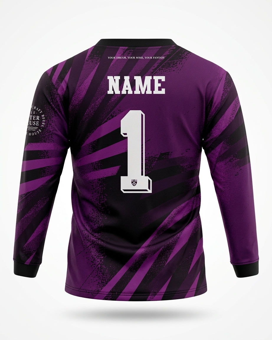 Hild Bede Men’s Football Club Retro Goalkeeper Long Sleeve Shirt