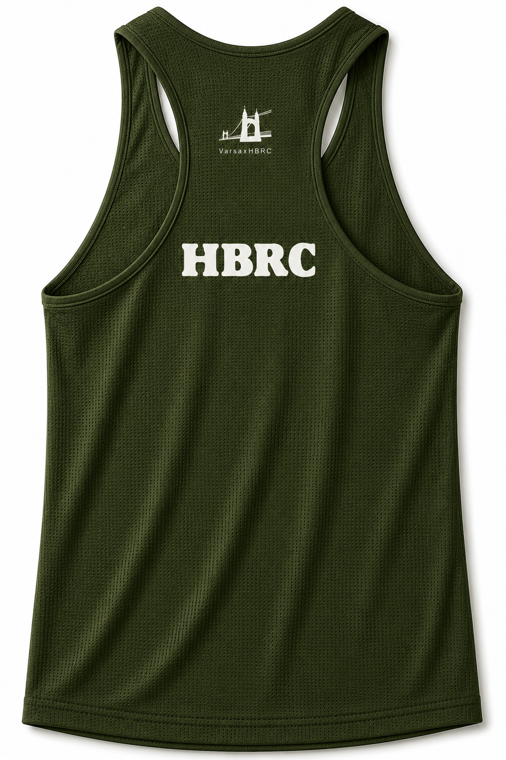 Hammersmith Bridge Run Club Dark Green Running Vest