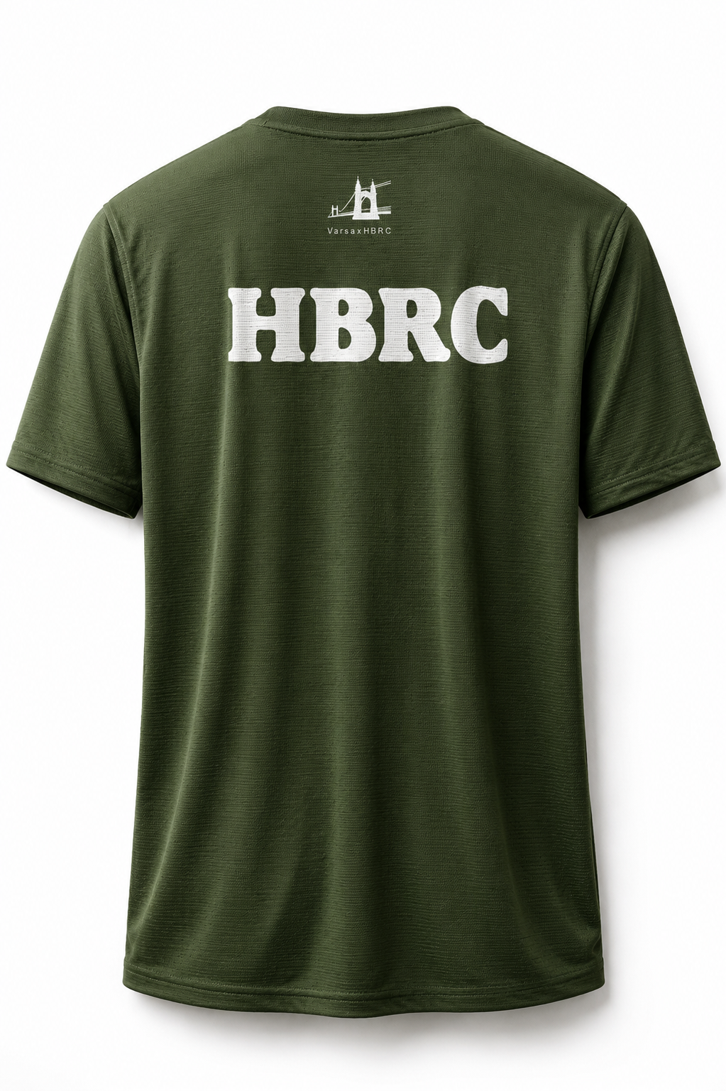 Hammersmith Bridge Run Club Dark Green Running Top