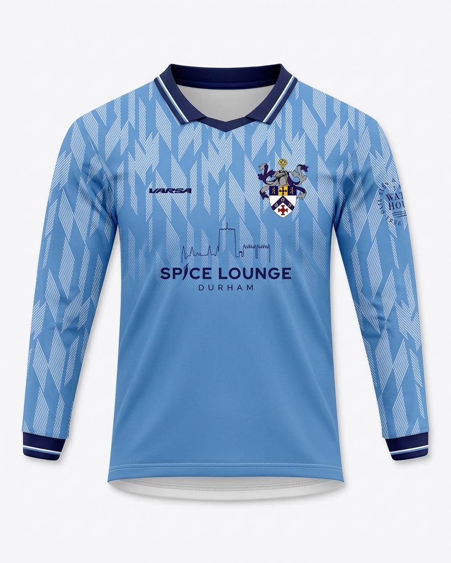 Hild Bede Men’s Football Club Retro Home Kit Long Sleeve Shirt