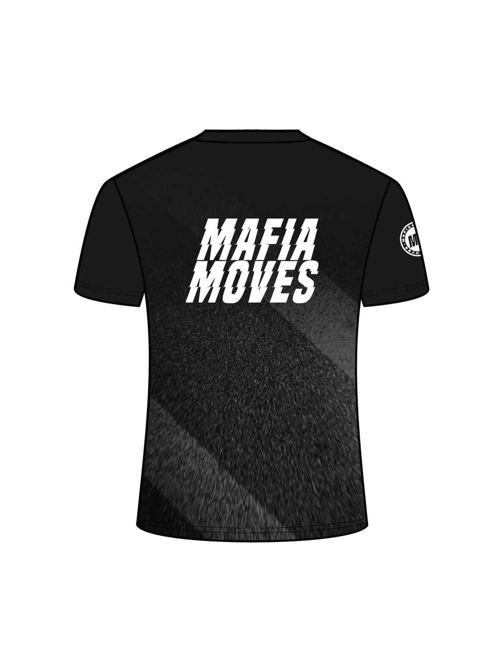 MAFIA MOVES Textured Streets Running Tee