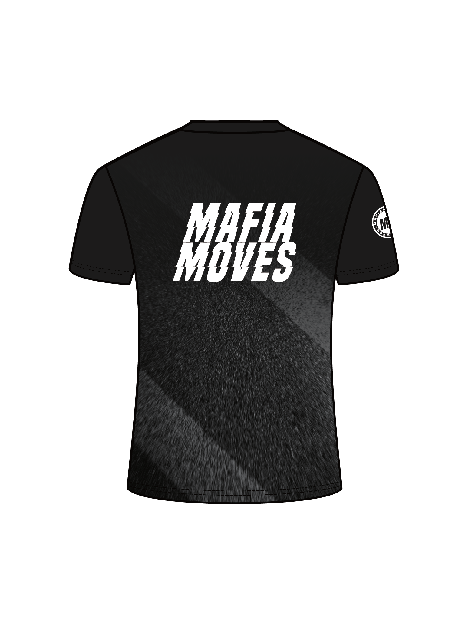 MAFIA MOVES Textured Streets Running Tee