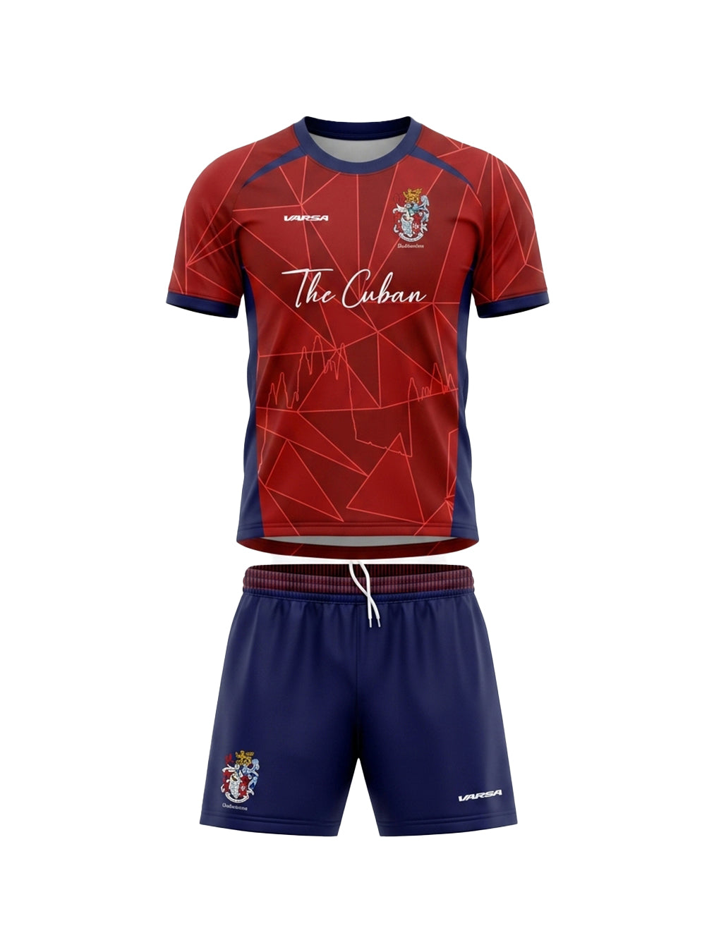 CCCU BADMINTON TRAINING TOP AND TECHNICAL SHORTS