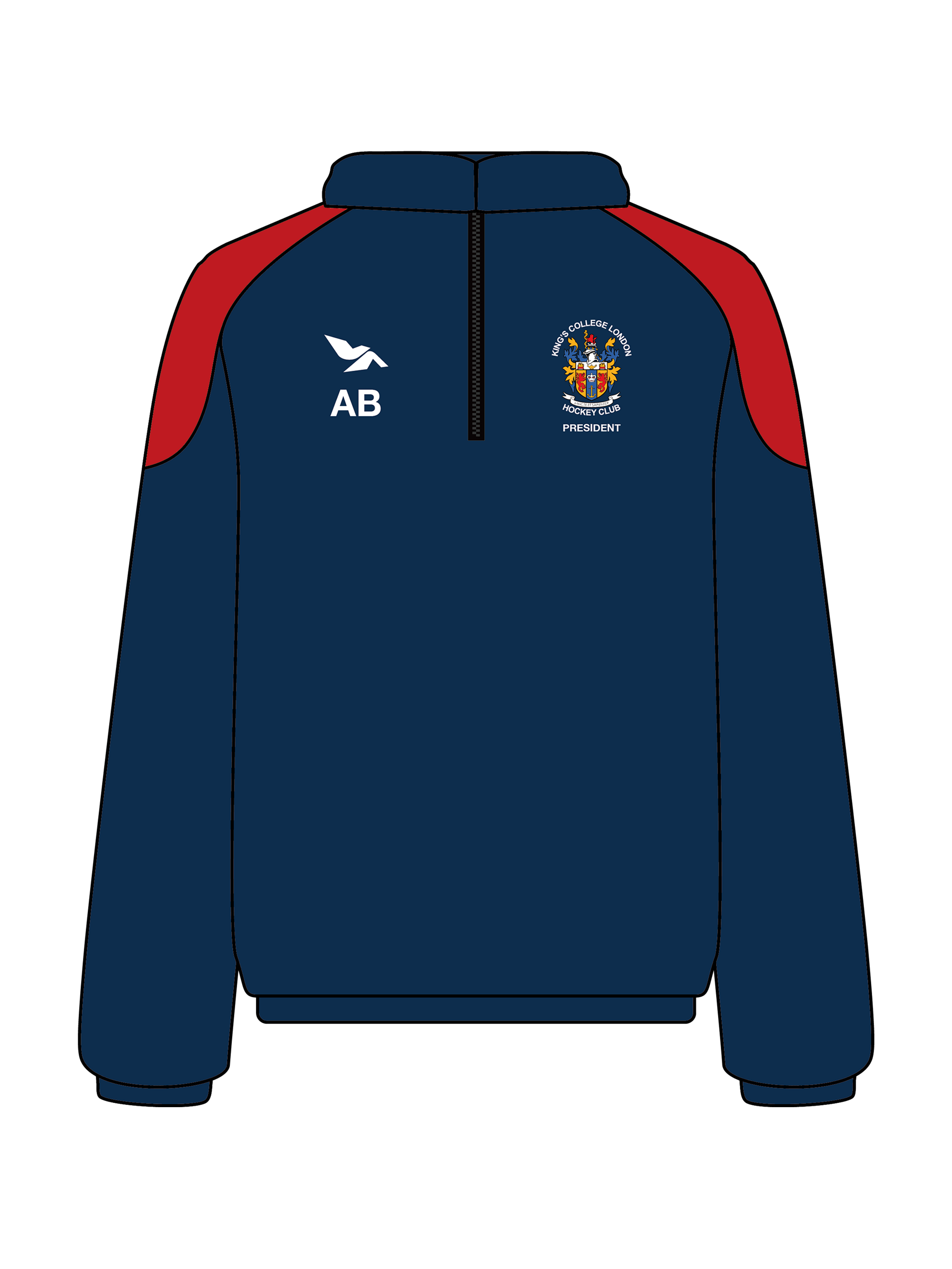 KCL MEN'S HOCKEY SPORTS 1/4 ZIP