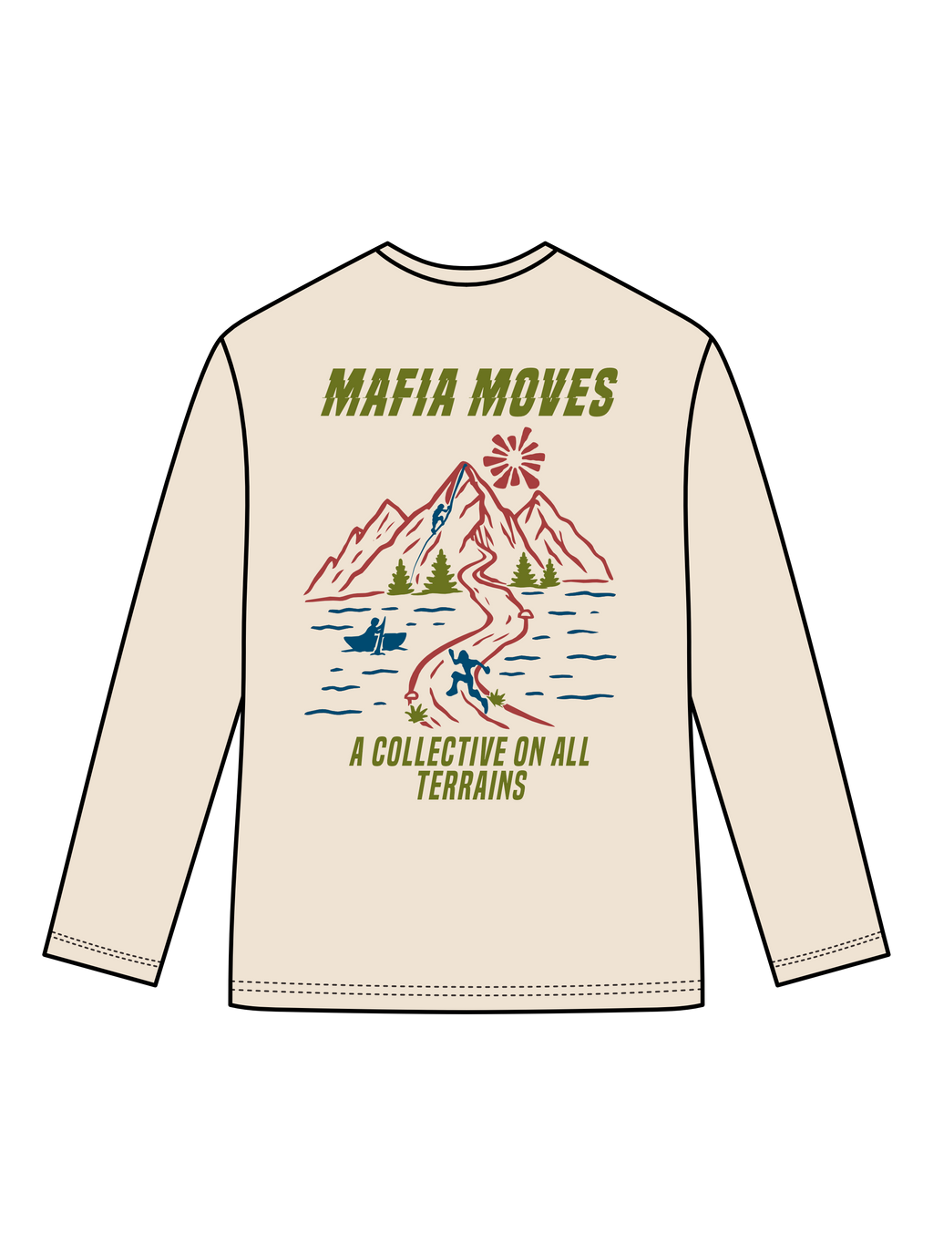 MAFIA MOVES Lifestyle Hike T-Shirt Longsleeve