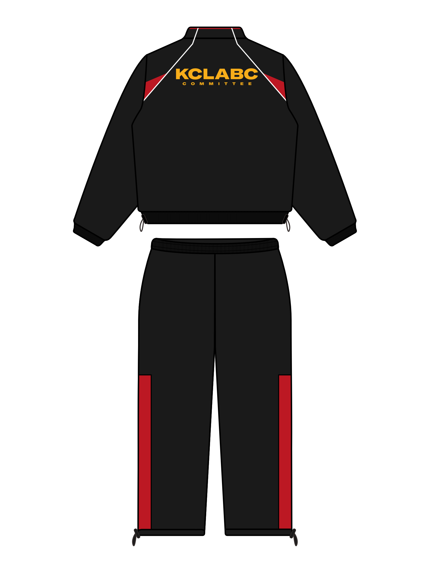 KCL BOXING NYLON TRACKSUIT