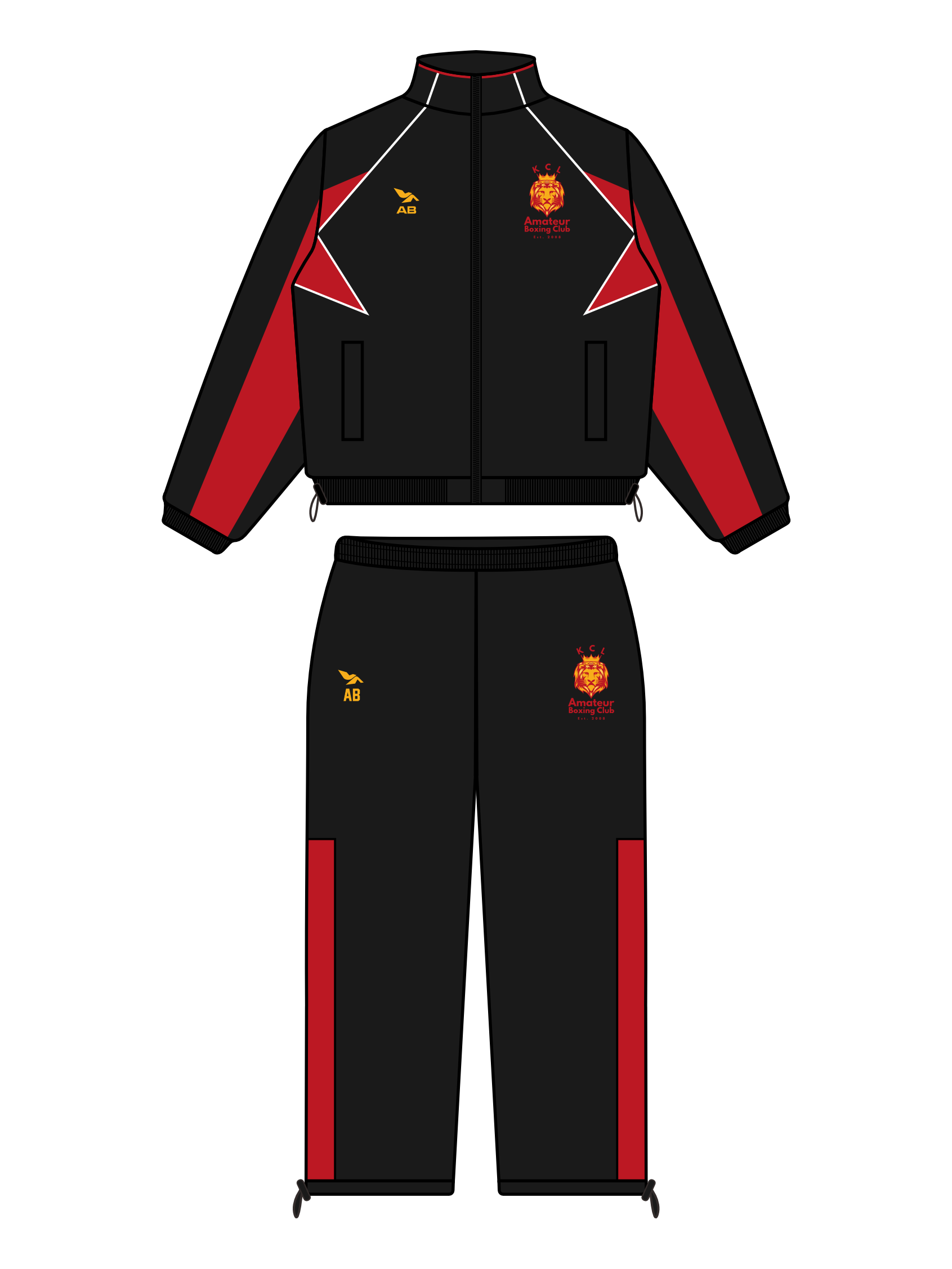 KCL BOXING NYLON TRACKSUIT