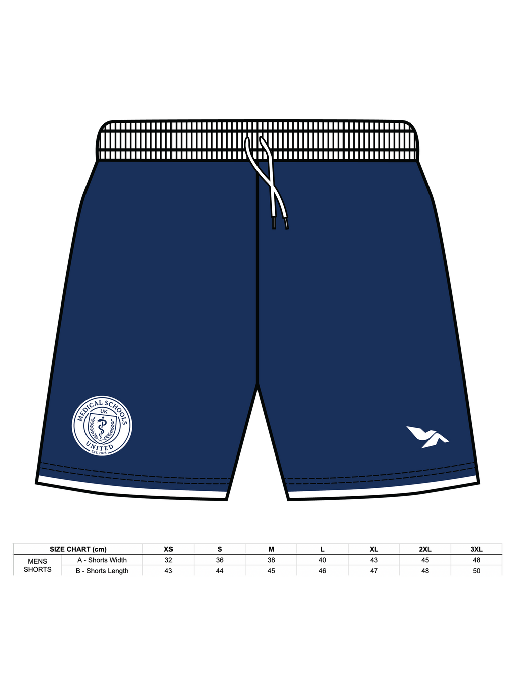 NATIONAL MEDICAL SCHOOLS FC SHORTS