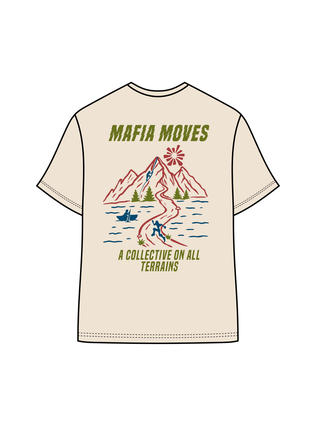 MAFIA MOVES Lifestyle Hike T-Shirt