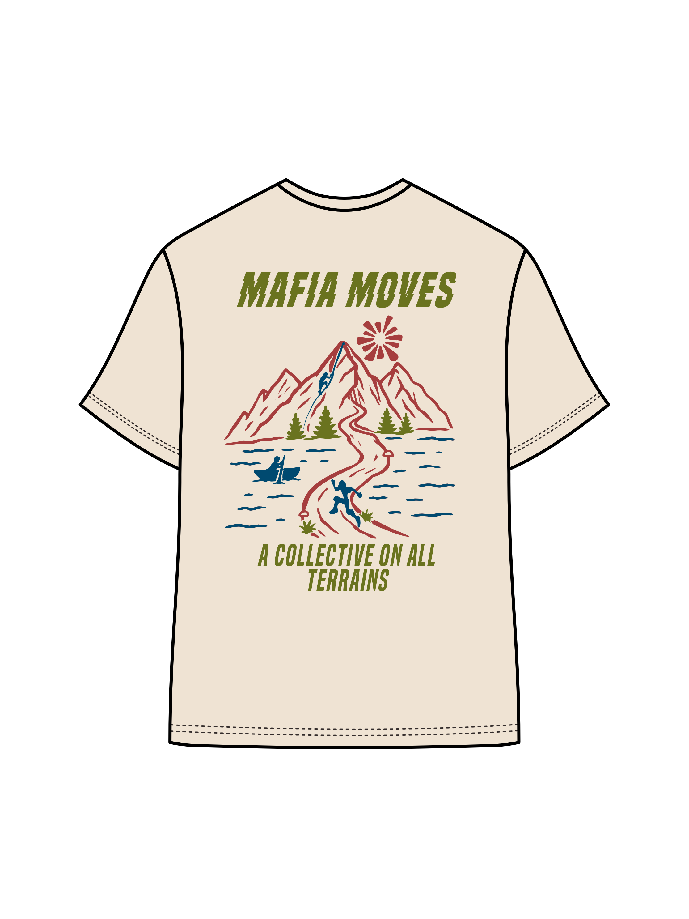 MAFIA MOVES Lifestyle Hike T-Shirt