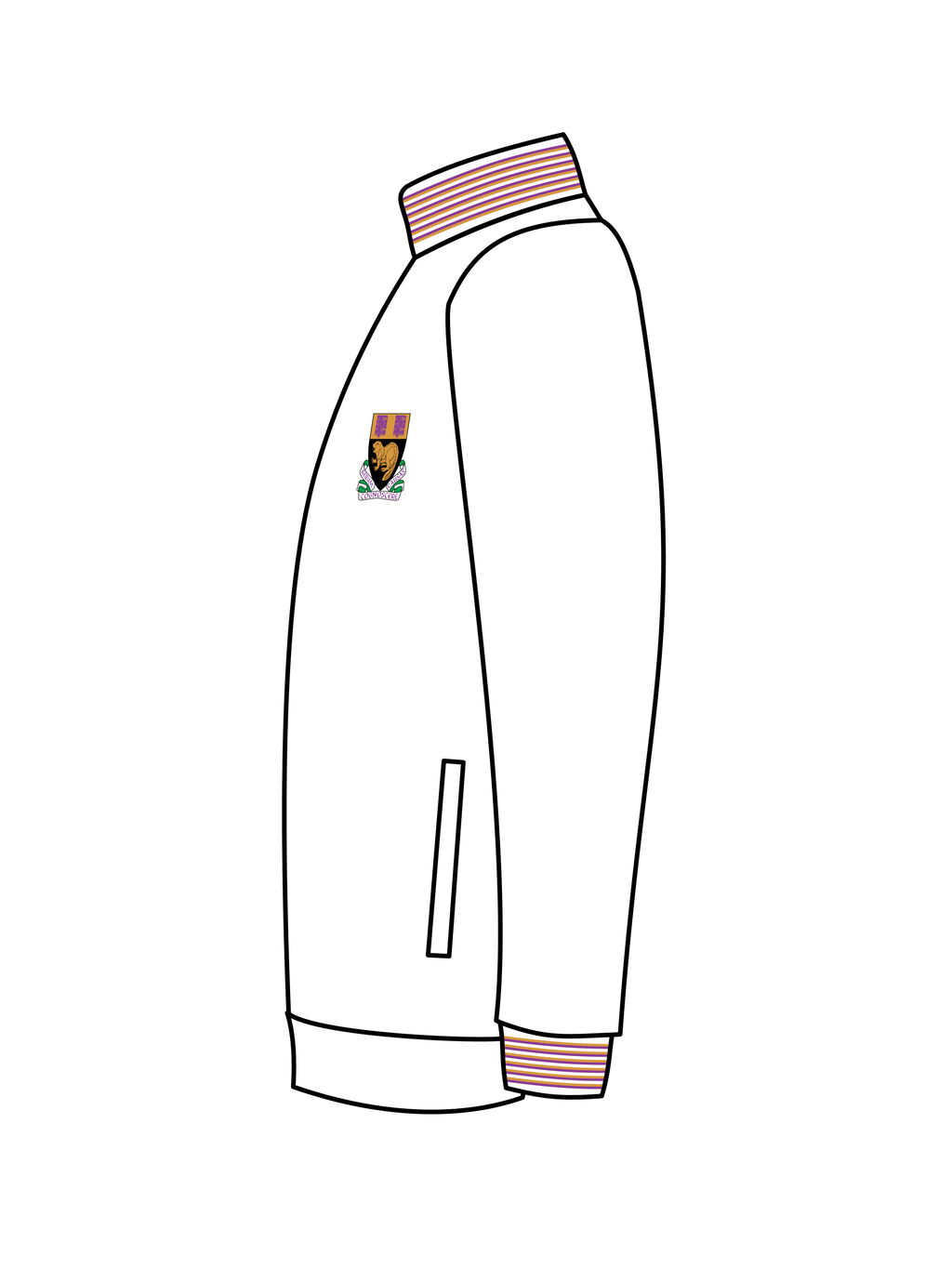 LSE FC VARSITY MEN'S WARM UP JACKET