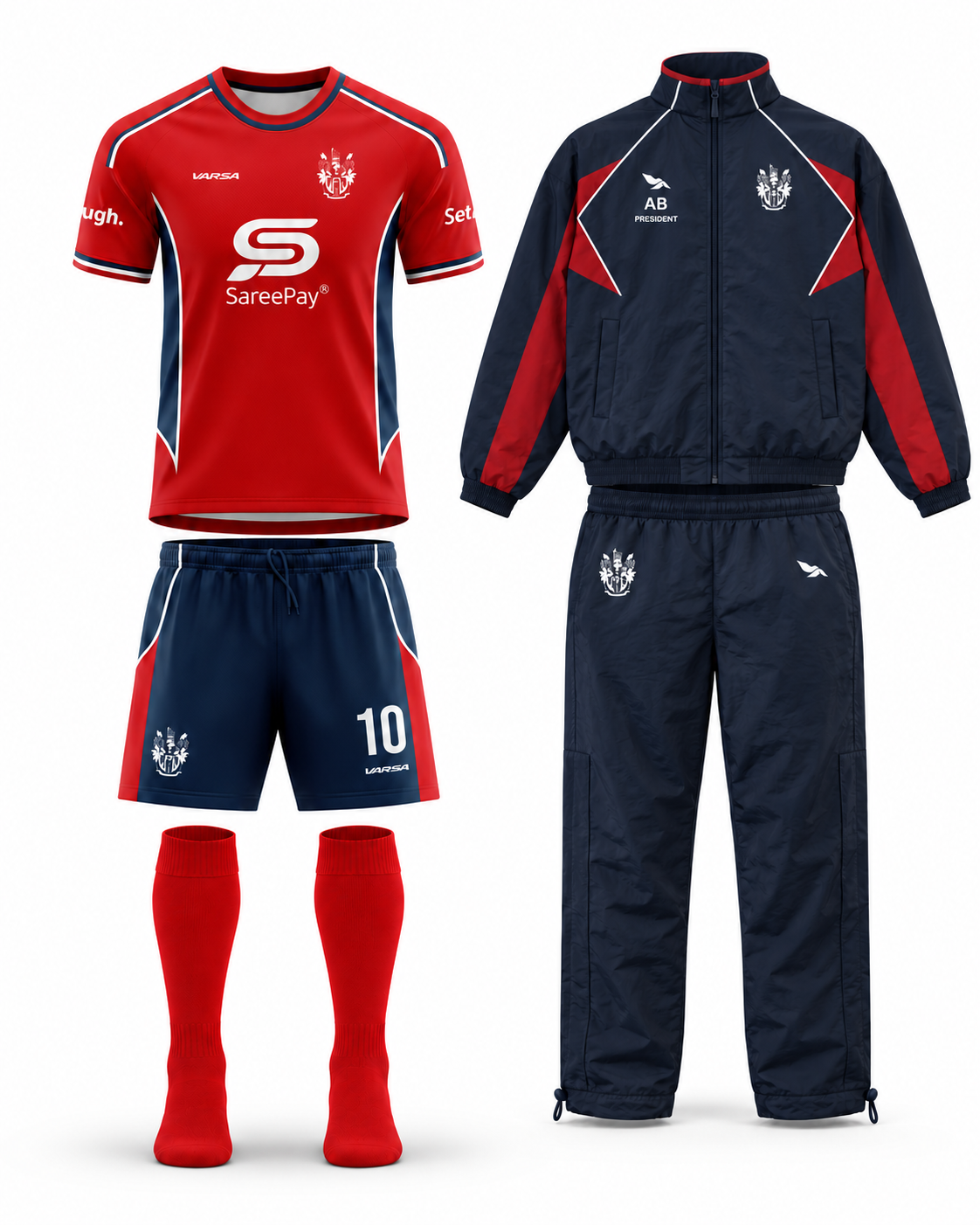 KCLFC Matchday Home Short Sleeve Bundle