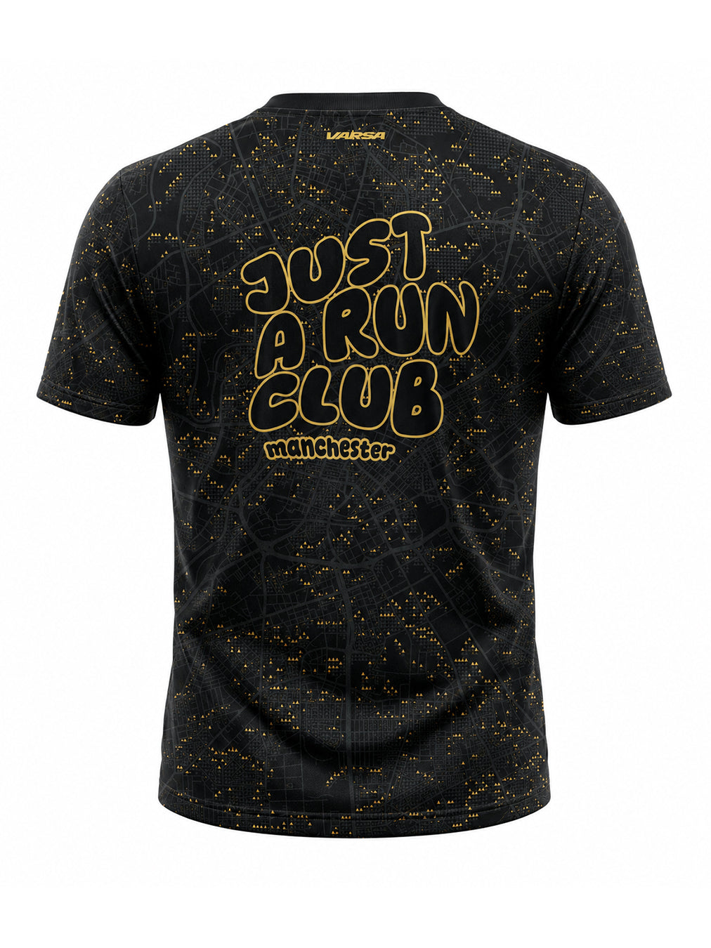 Just a Run Club MCR Black Running Top