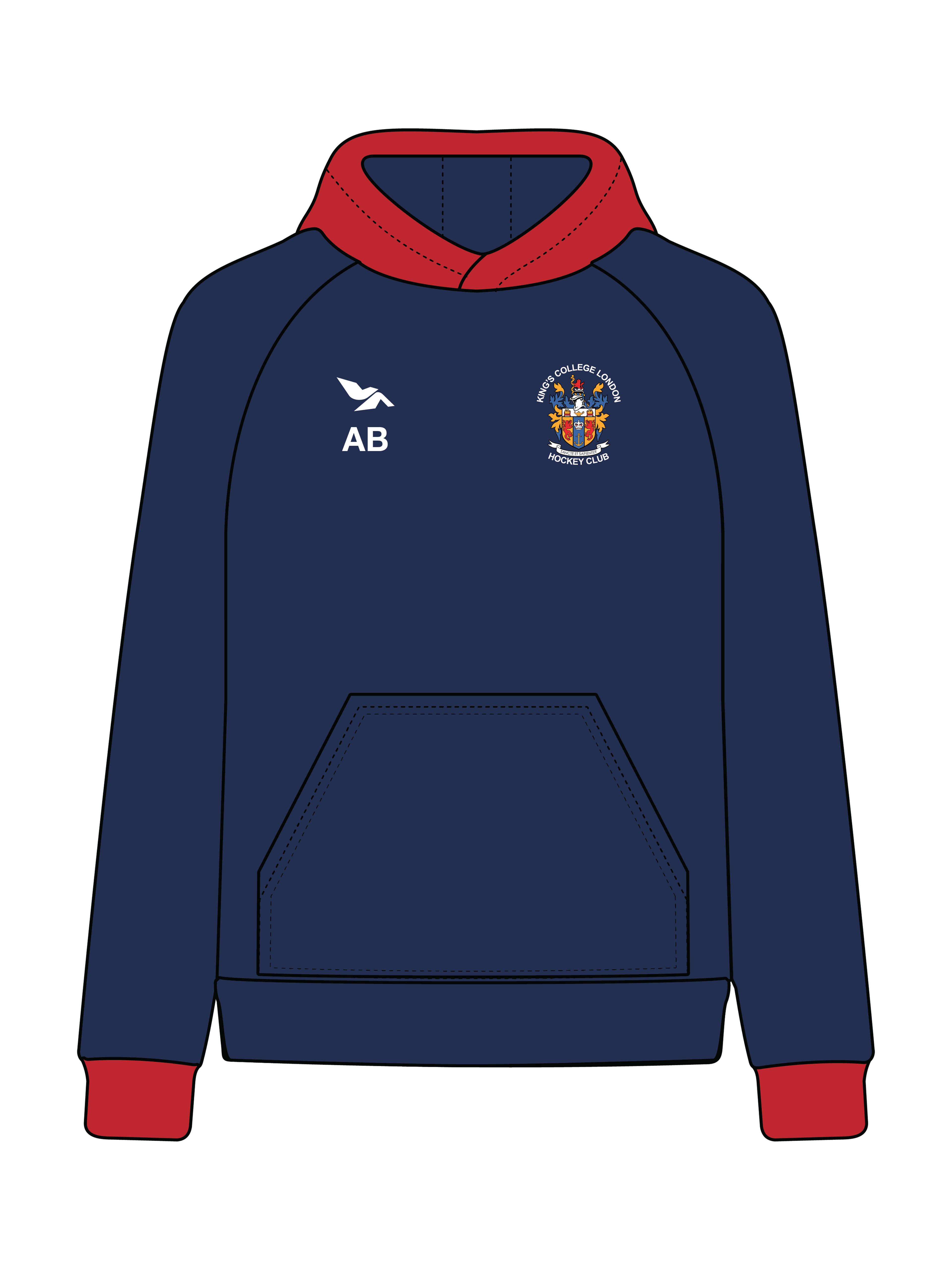 KCL WOMEN'S HOCKEY SPORTS HOODIE