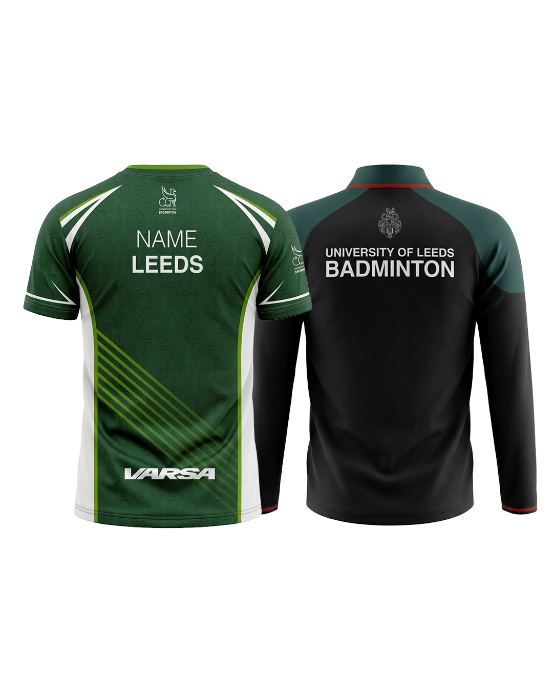 Leeds Badminton Training Top and Sports 1/4 Zip Bundle