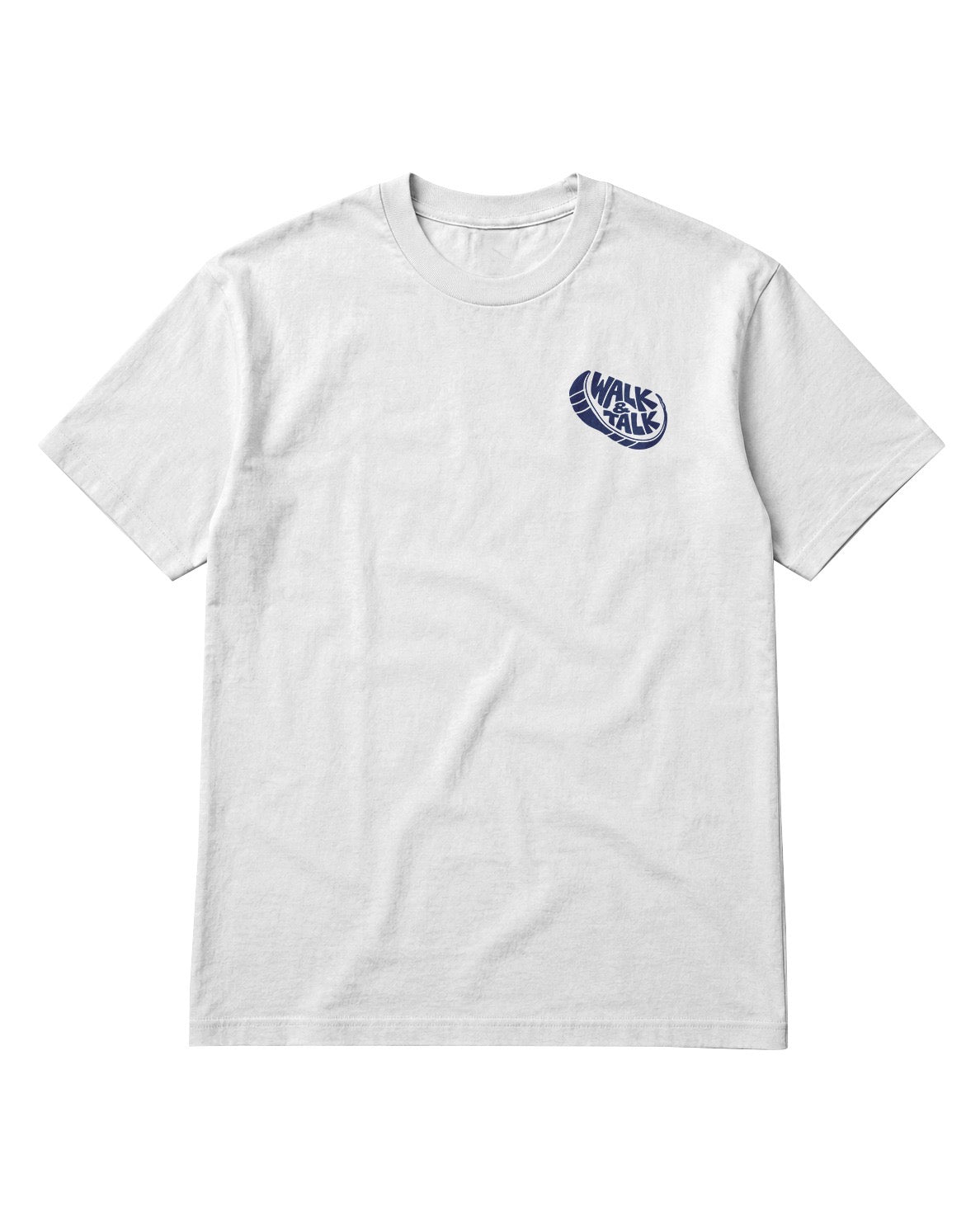 Walk & Talk Lifestyle White T-Shirt