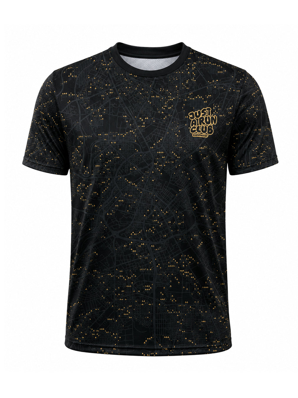 Just a Run Club MCR Black Running Top