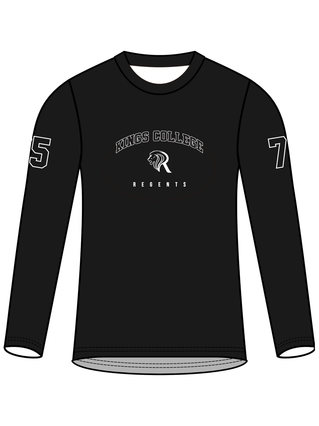 KCL REGENTS LONGSLEEVE TRAINING TOP