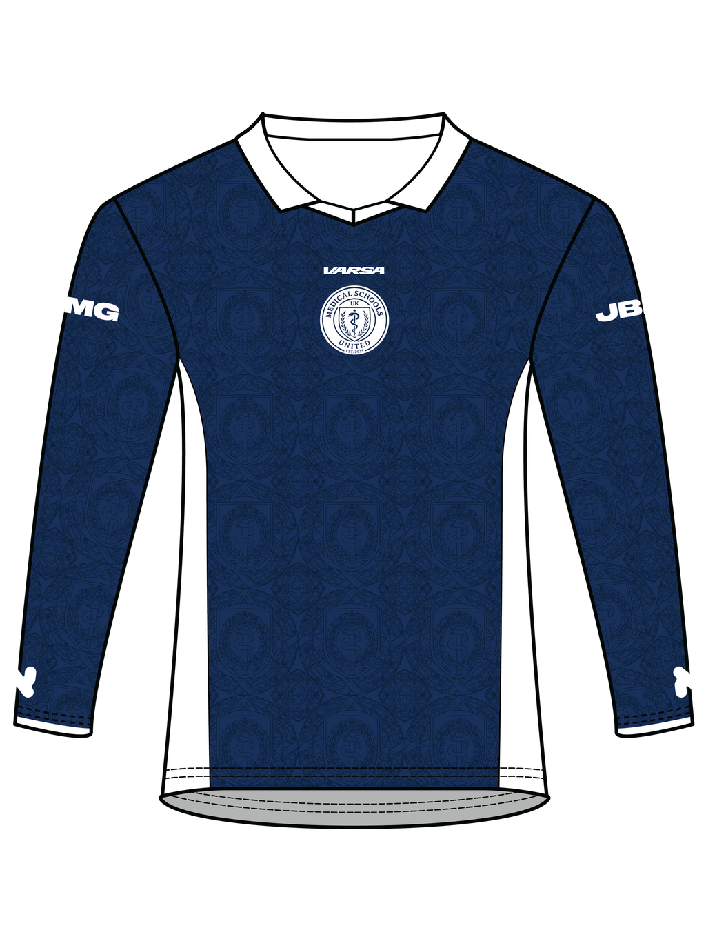 NATIONAL MEDICAL SCHOOLS LONGSLEEVE MEN'S HOME SHIRT