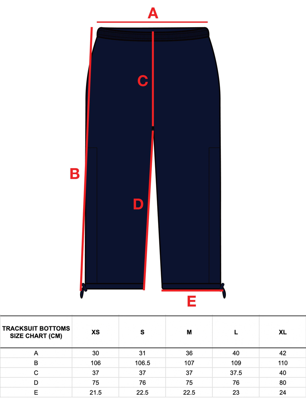 KCL REGENTS NYLON TRACKSUIT