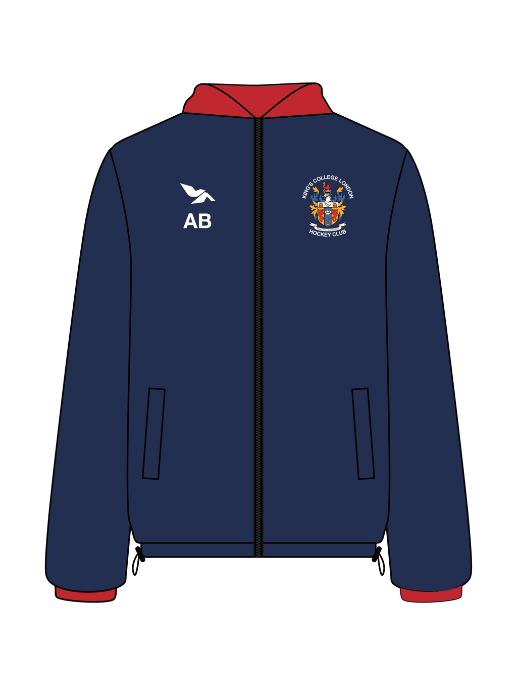 KCL WOMEN'S HOCKEY SPORTS WINDBREAKER